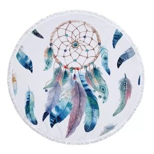 Mandala High Quality Round Beach Towel